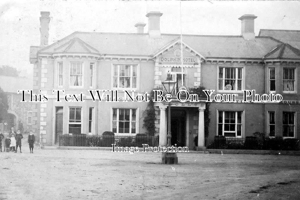 DE 463 - The Dolphin Hotel, Bovey Tracey, Devon c1906