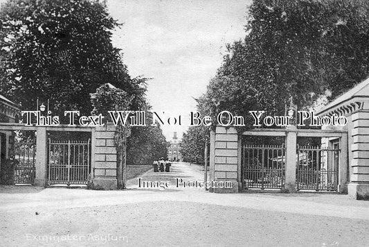 DE 507 - Asylum Hospital Entrance, Exeter, Devon c1912