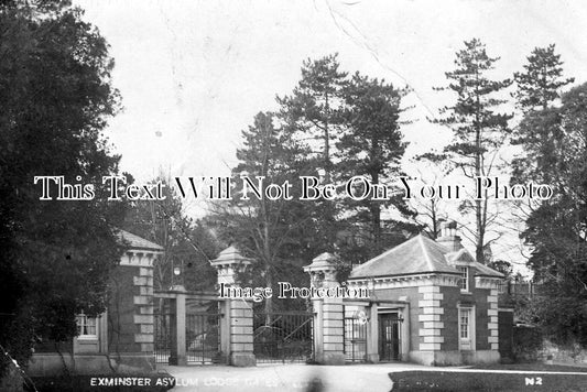 DE 508 - Asylum Hospital Entrance & Lodges, Exeter, Devon c1913