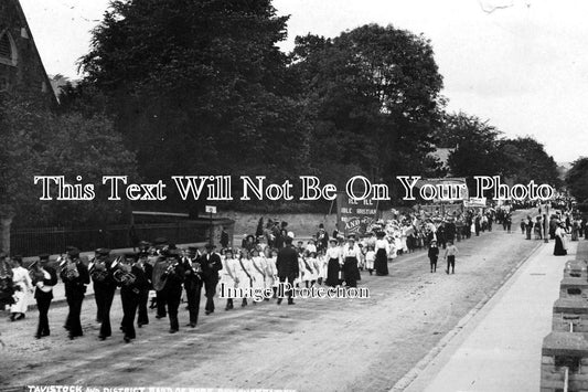 DE 527 - Band Of Hope Demonstration, Tavistock, Devon