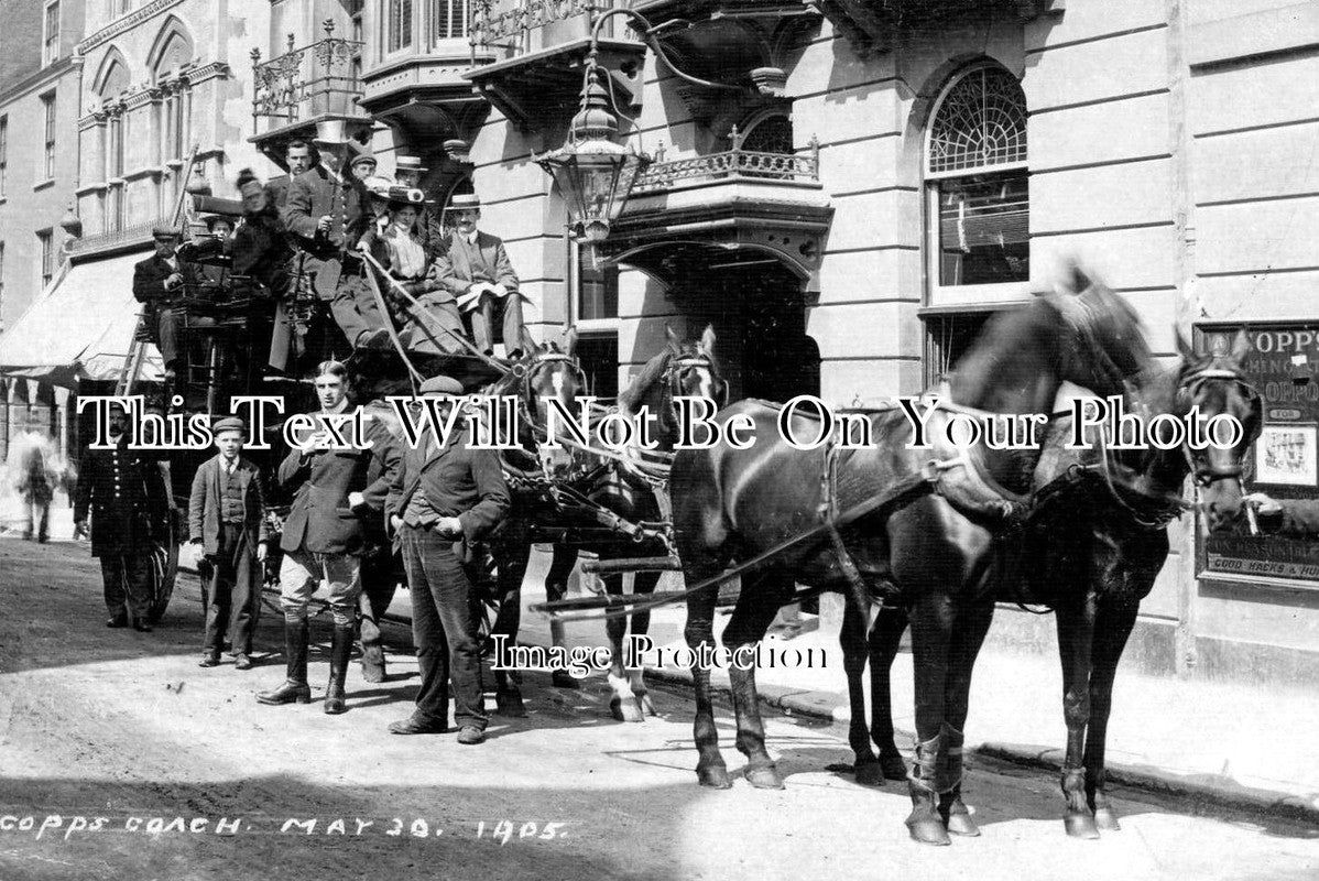 DE 675 - Copps Coach & Horses, Ilfracombe, Devon c1905