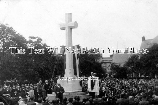 DE 681 - Unveiling Of War Memorial, Exmouth, Devon