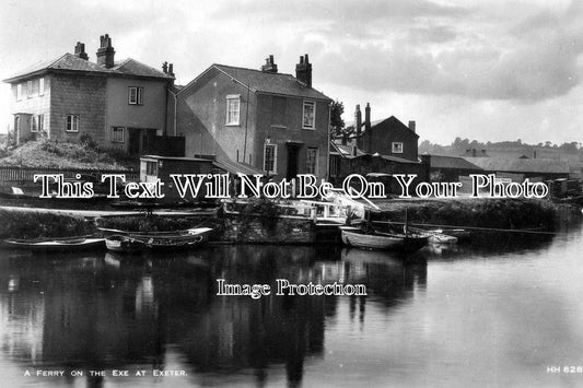 DE 687 - A Ferry On The Exe, Exeter, Devon