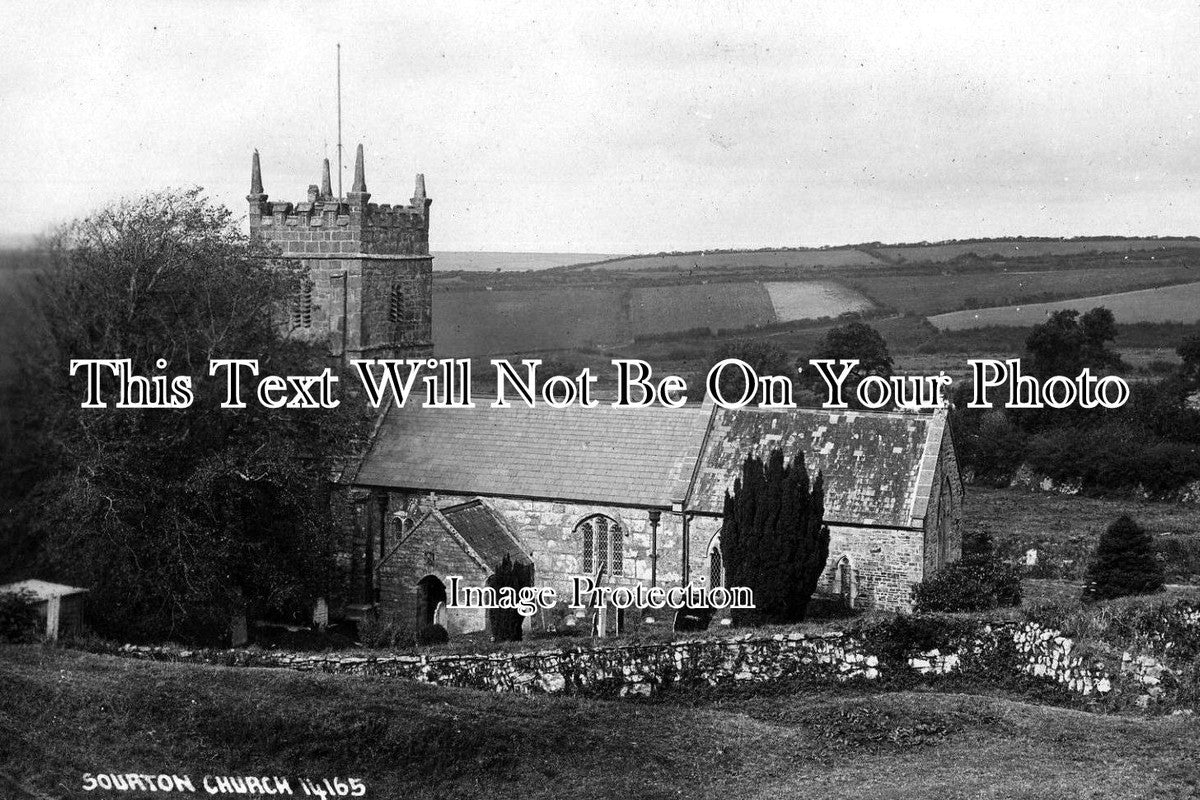 DE 700 - St Thomas A Becket Church, Sourton, Dartmoor, Devon