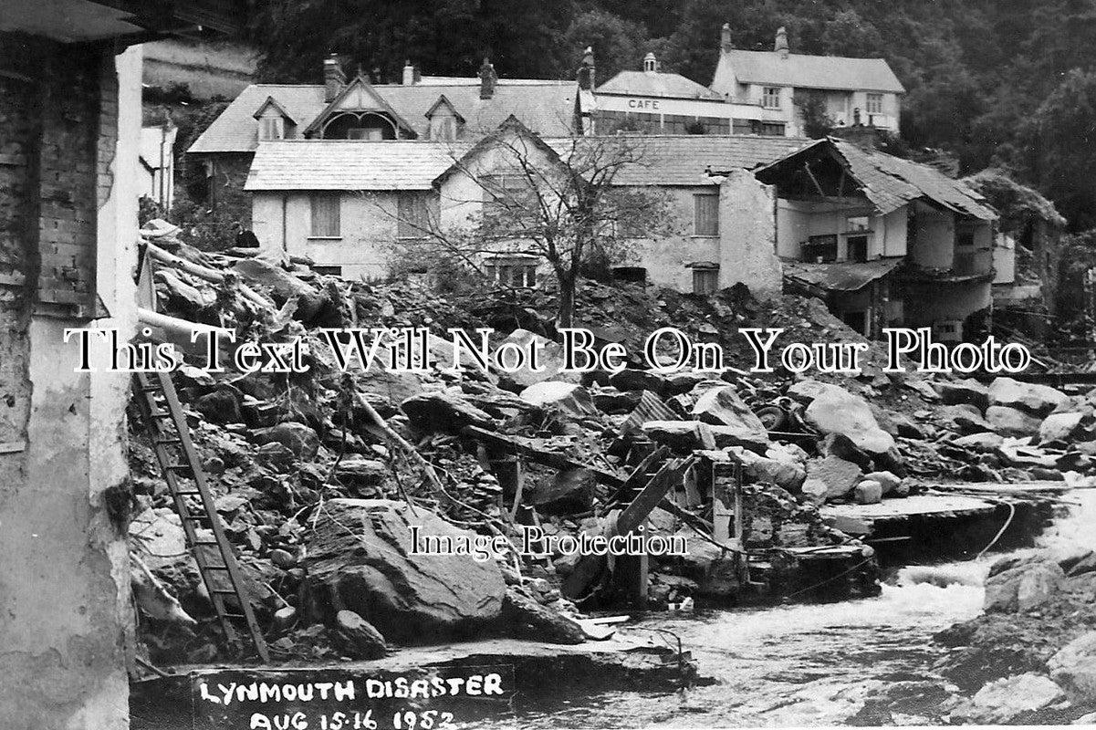 DE 710 - Lynmouth Disaster, Floods, Flooding, Devon 1952