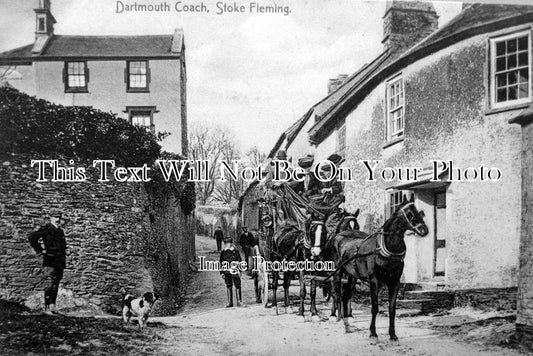 DE 716 - The Dartmouth Coach, Stoke Fleming, Devon
