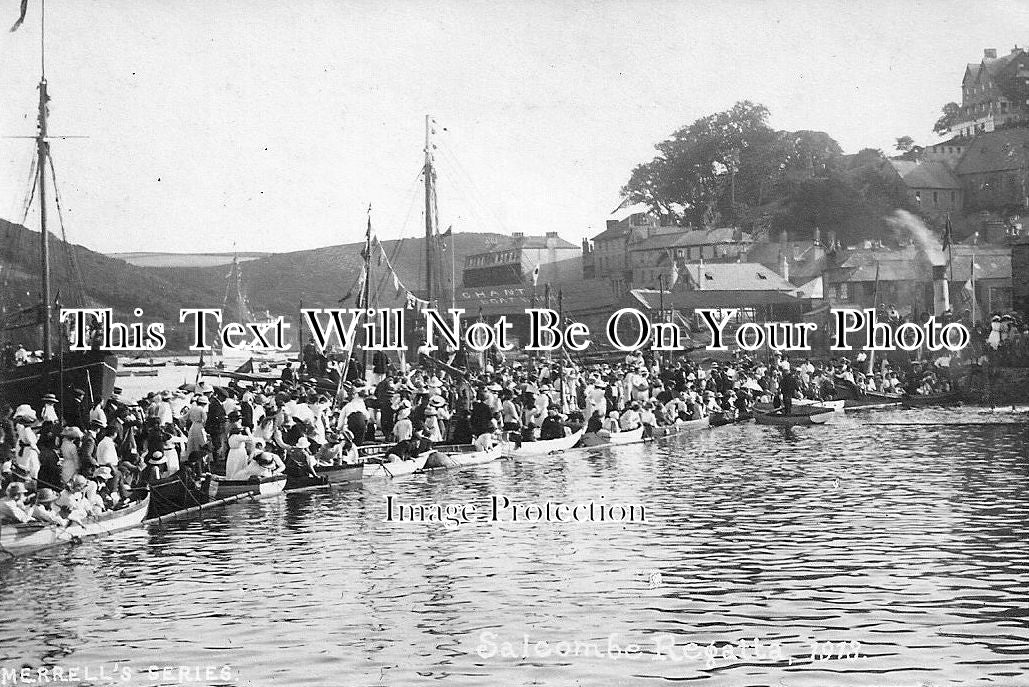 DE 719 - Salcombe Regatta, Devon c1918