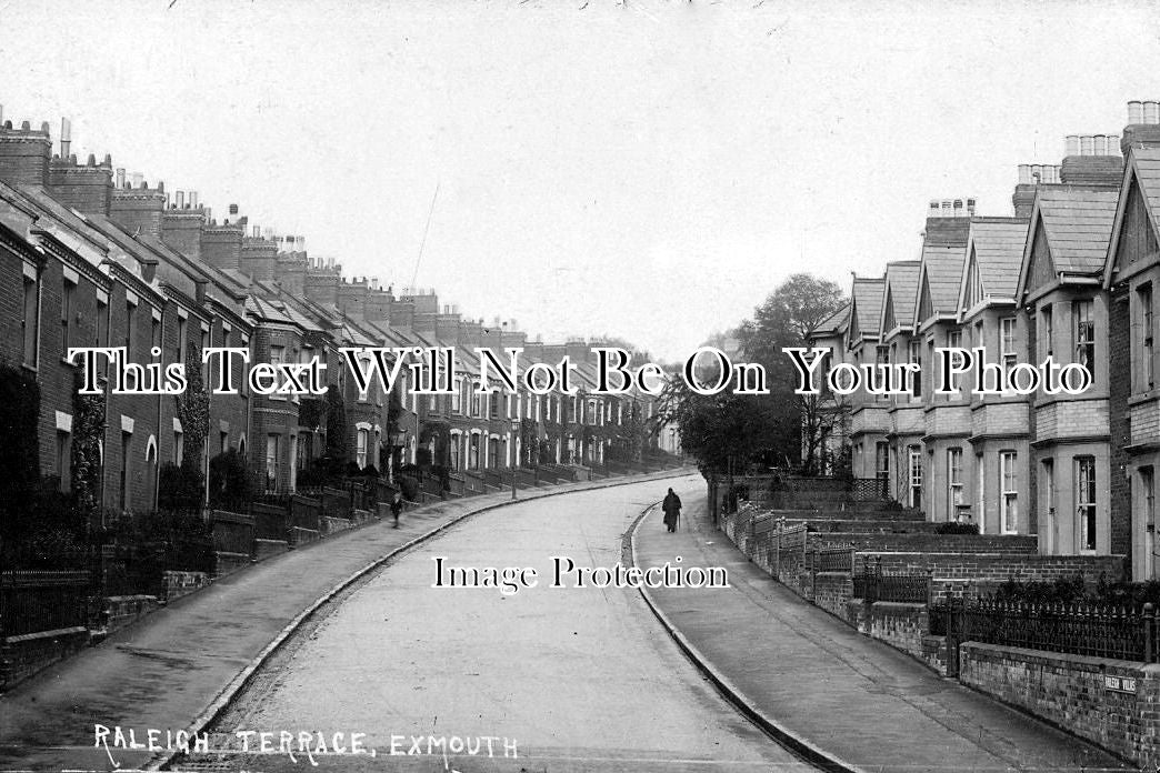 DE 735 - Raleigh Terrace, Exmouth, Devon c1921
