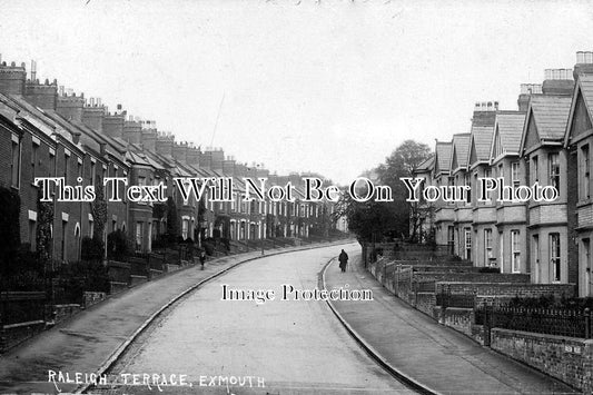 DE 735 - Raleigh Terrace, Exmouth, Devon c1921