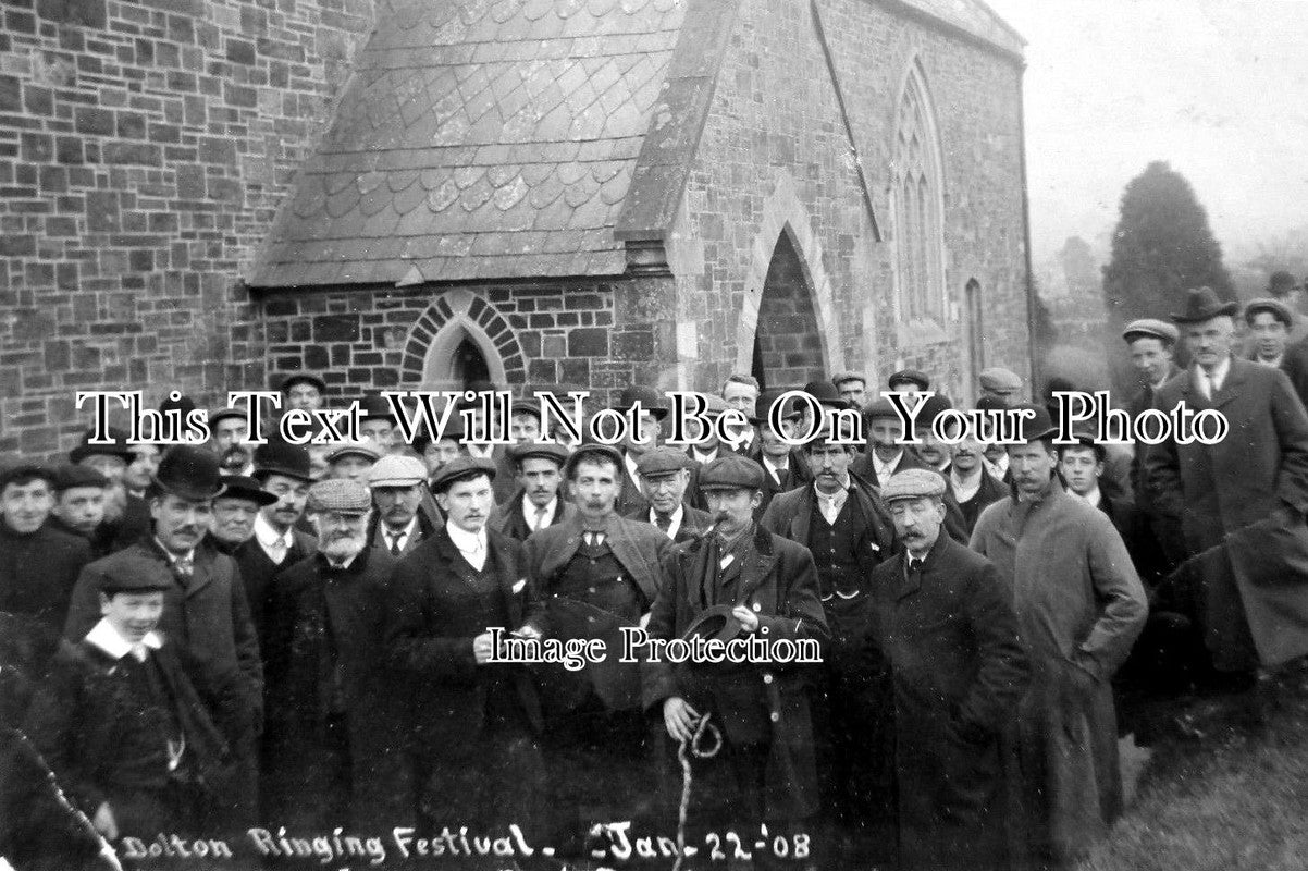 DE 748 -Dolton Village Bell Ringing Festival, Devon 1908