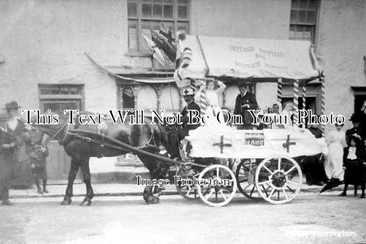 DE 752 - Cottage Hospital & District Nursing Float, Torrington Coronation, Devon 1911
