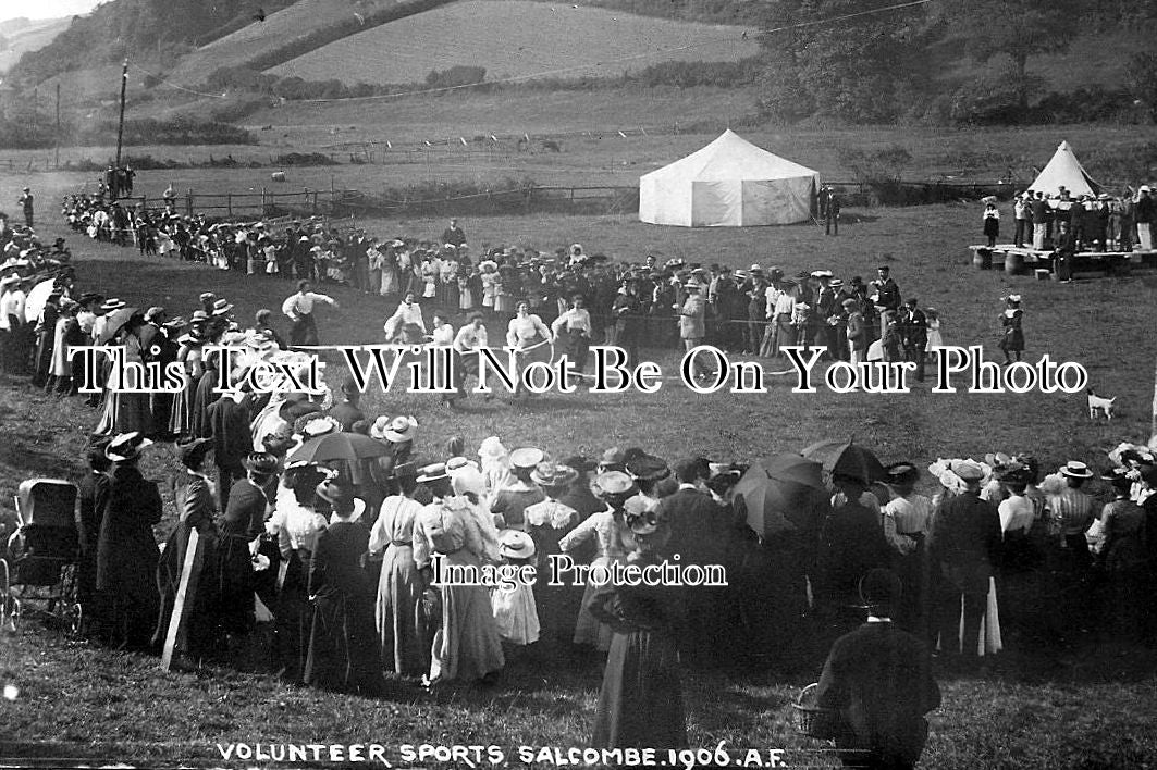 DE 757 - Volunteer Sports, Salcombe, Devon c1906