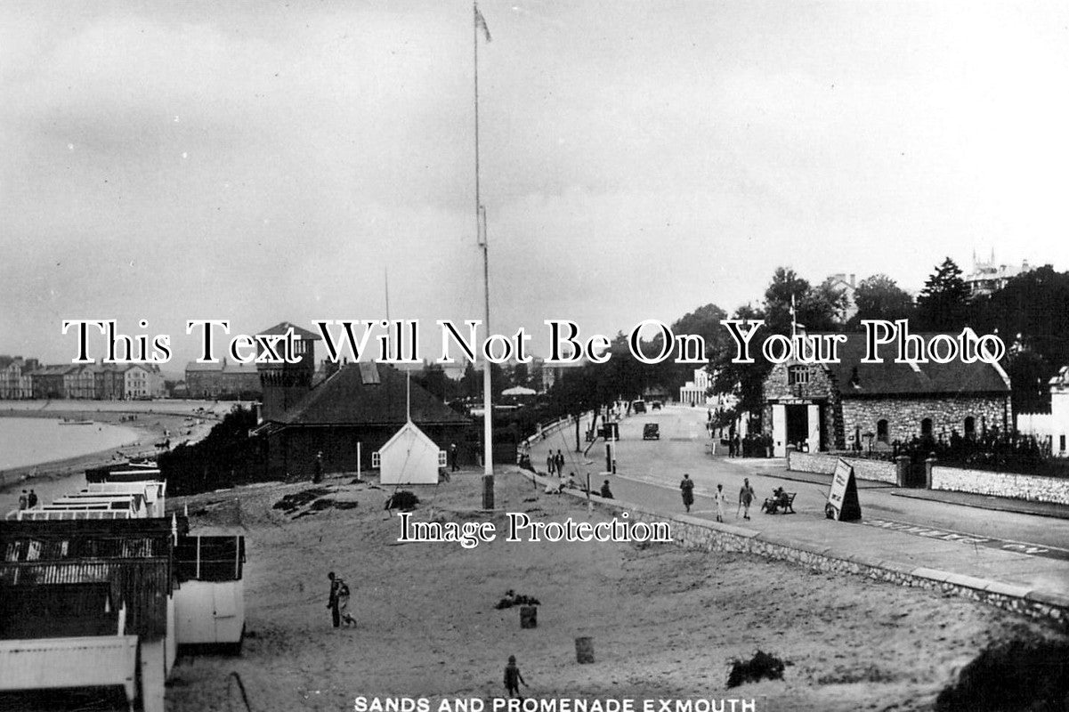 DE 863 - Sands & Promenade, Exmouth, Devon
