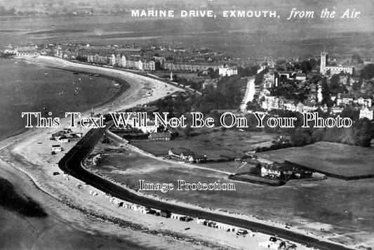 DE 885 - Marine Drive, Exmouth, Devon c1926