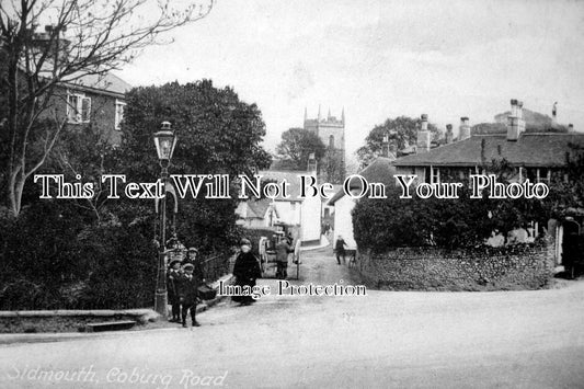 DE 898 - Coburg Road, Sidmouth, Devon c1919