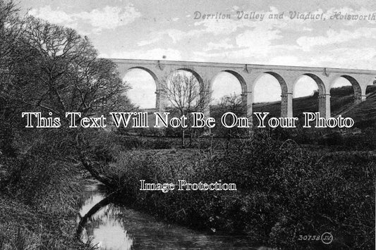 DE 93 - Derriton Valley and Viaduct, Holsworthy, Devon c1907