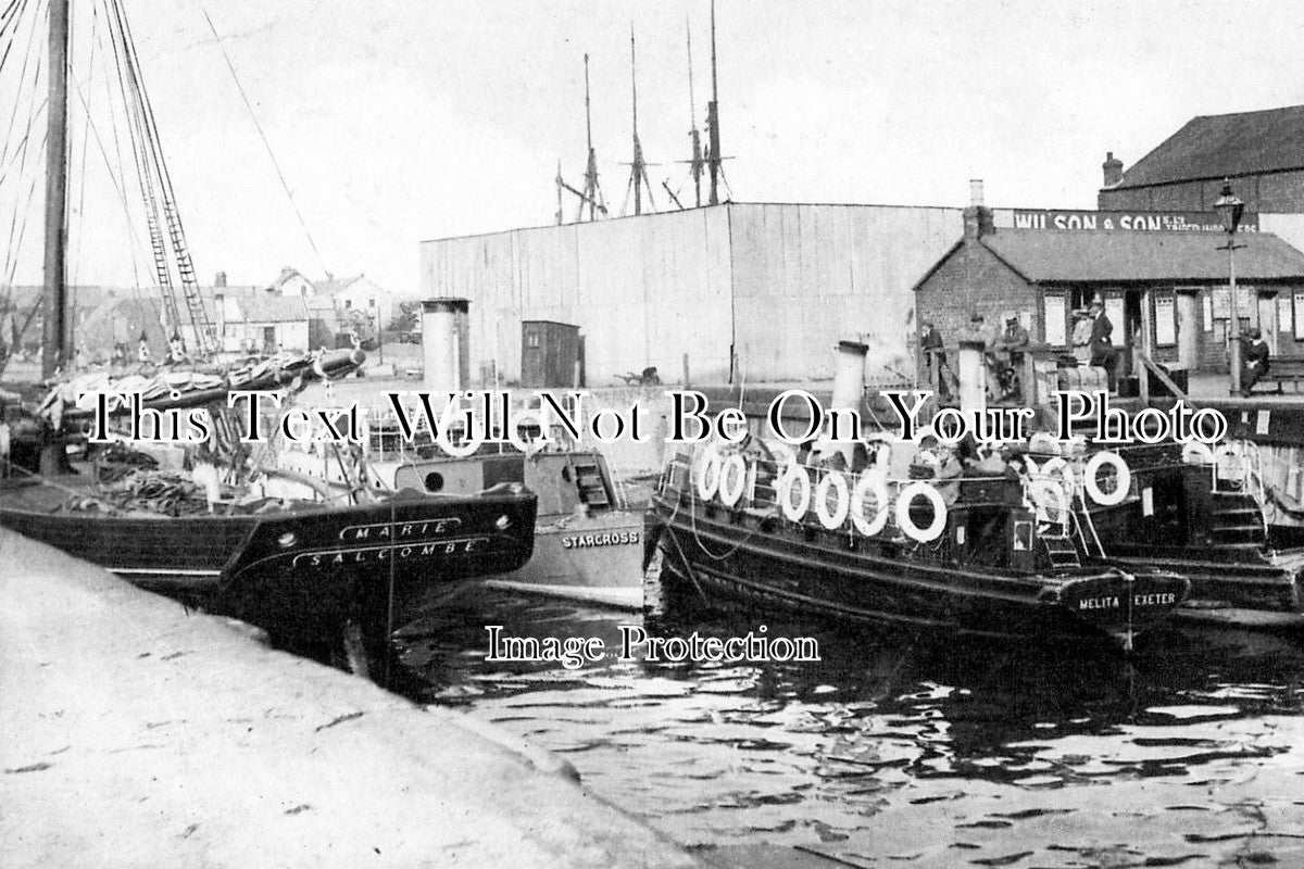 DE 994 - Starcross Ferry, Exmouth, Devon c1930