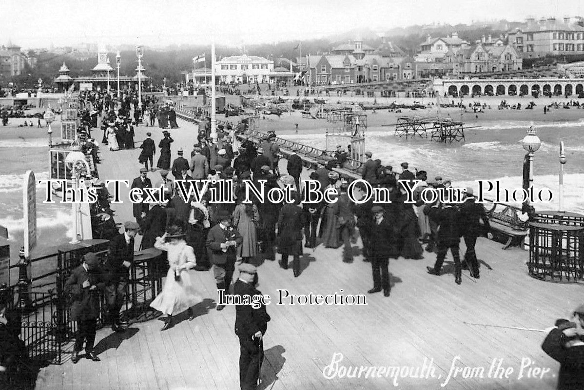 DO 1014 - Bournemouth From The Pier, Dorset