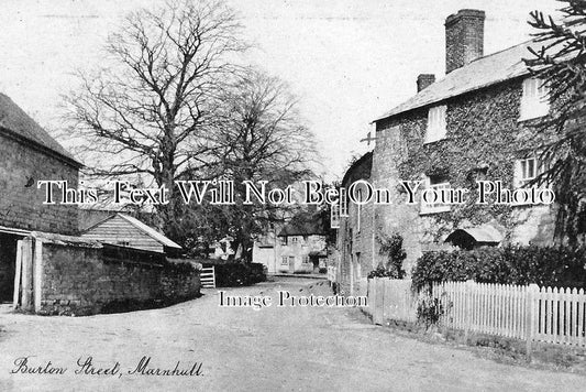 DO 1018 - Burton Street, Marnhull, Dorset c1922