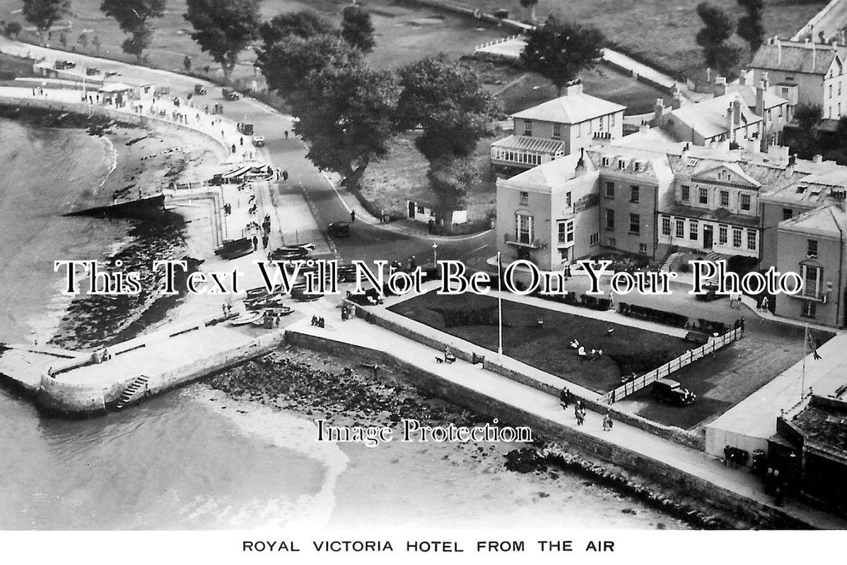 DO 1048 - Aerial View Of The Royal Victoria Hotel, Swanage, Dorset