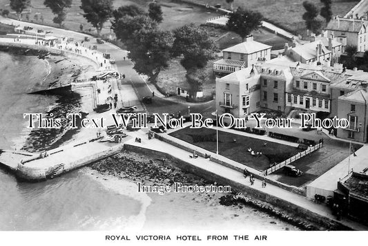 DO 1048 - Aerial View Of The Royal Victoria Hotel, Swanage, Dorset