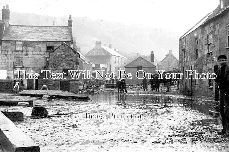 DO 1055 - Flooding At Chiswell Portland, Dorset 1906