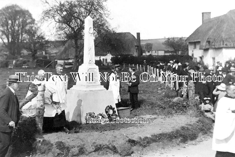 DO 1084 - War Memorial Service, Tarrant Monkton, Dorset