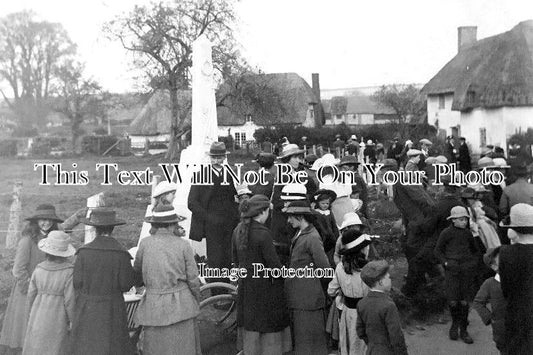 DO 1085 - War Memorial Service, Tarrant Monkton, Dorset