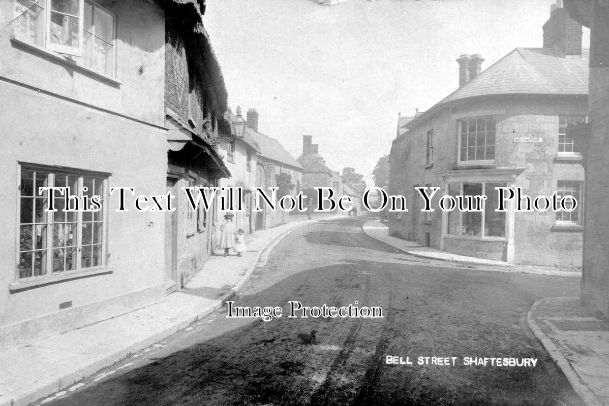 DO 1118 - Bell Street, Shaftesbury, Dorset c1905