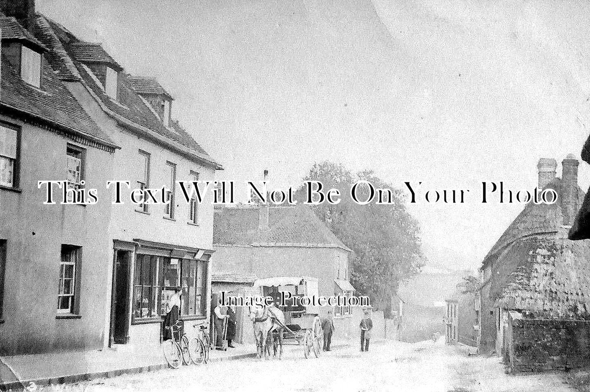 DO 112 - Post Office & West Street, Bere Regis, Dorset c1905