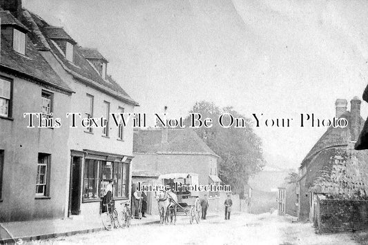 DO 112 - Post Office & West Street, Bere Regis, Dorset c1905
