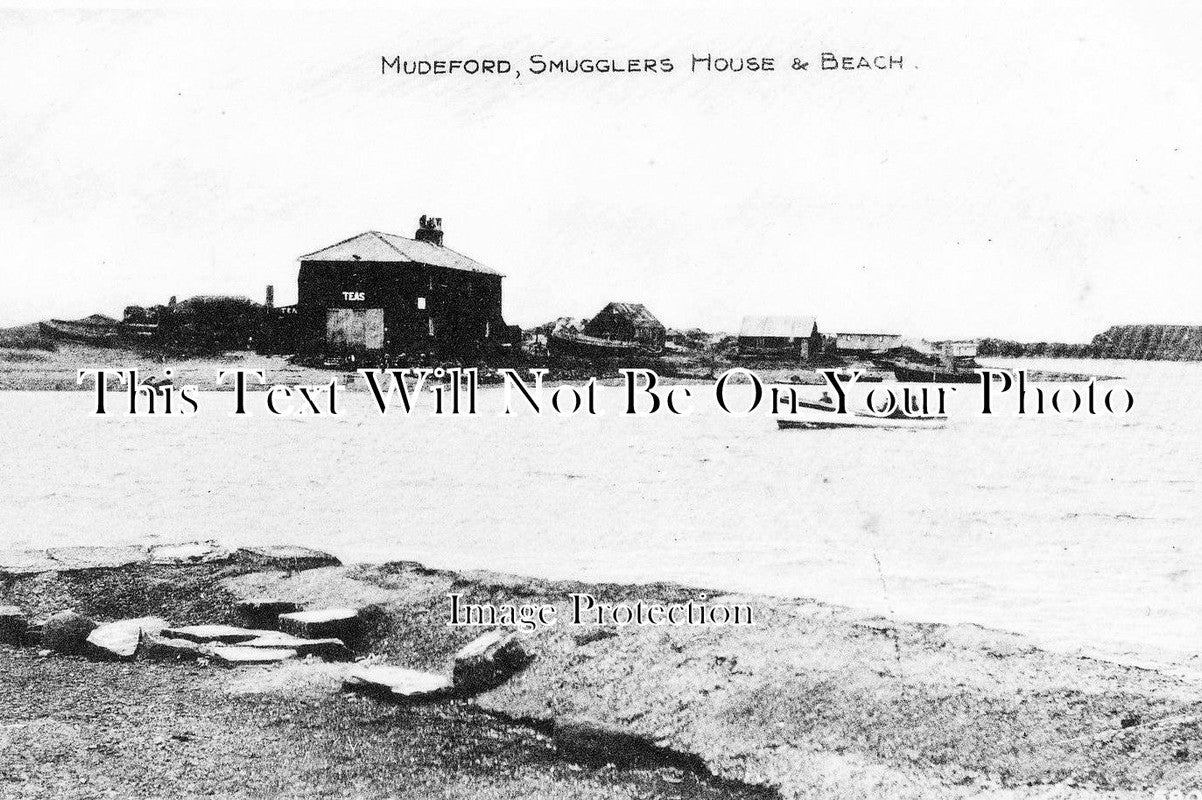 DO 115 - Smugglers House & Beach, Mudeford, Dorset