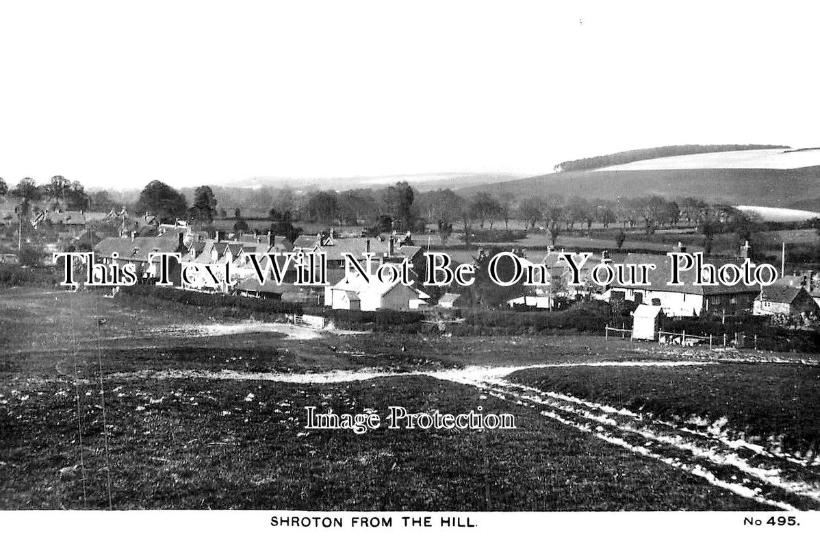 DO 1183 - Shroton From The Hill, Dorset