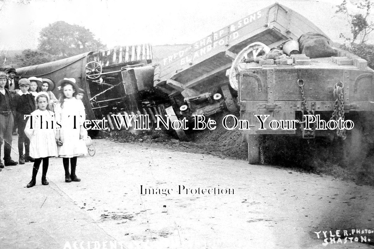 DO 1251 - Accident At Cann, Dorset c1910