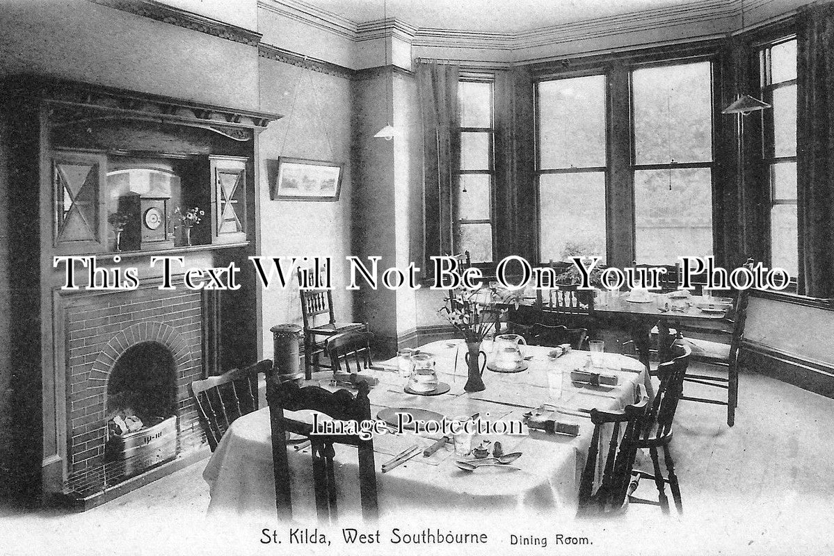 DO 1271 - Dining Room, St Kilda, West Southbourne, Dorset