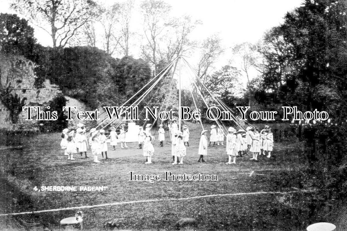 DO 1312 - Sherborne Pageant, Maypole Dancers, Dorset