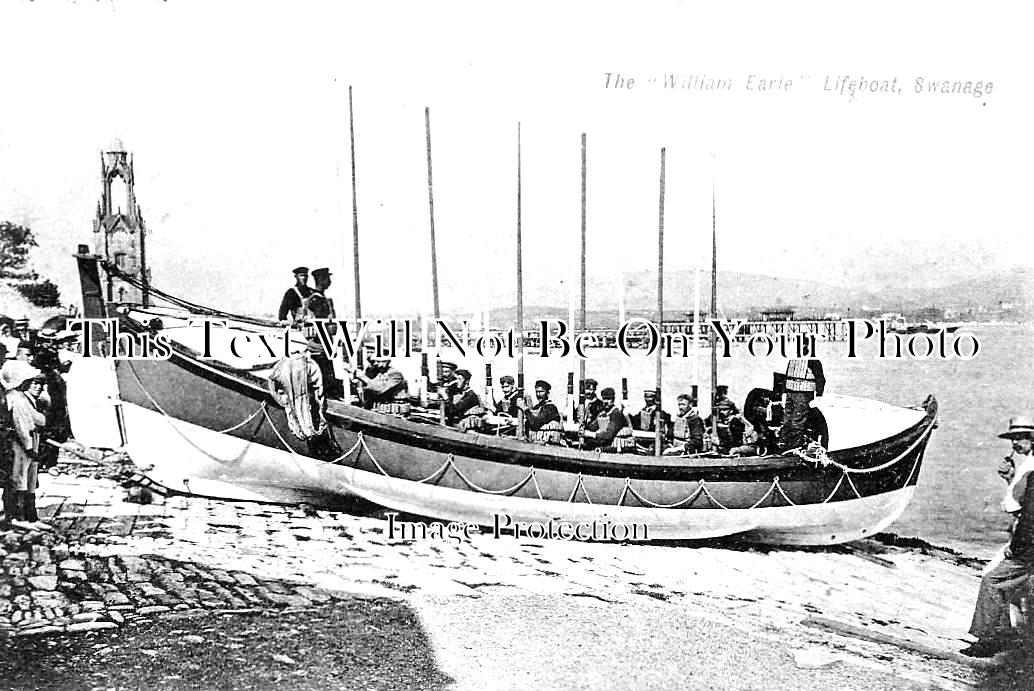 DO 1339 - Swanage Lifeboat William Earle, Dorset c1906