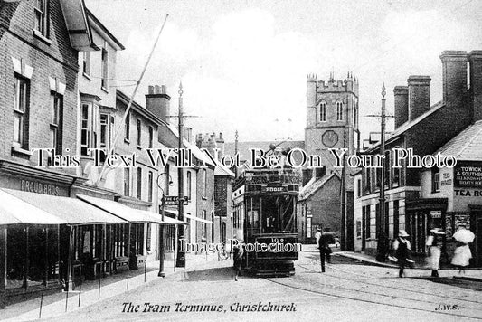 DO 1384 - The Tram Terminus, Christchurch, Dorset