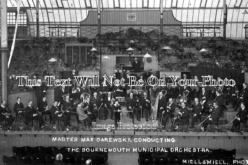 DO 1387 - Municipal Orchestra Led By Max Darewski, Bournemouth, Dorset c1904