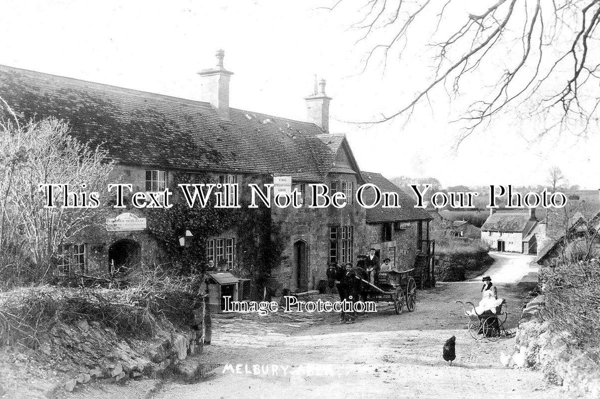 DO 1400 - Spread Eagle Inn, Melbury Abbas, Dorset c1905