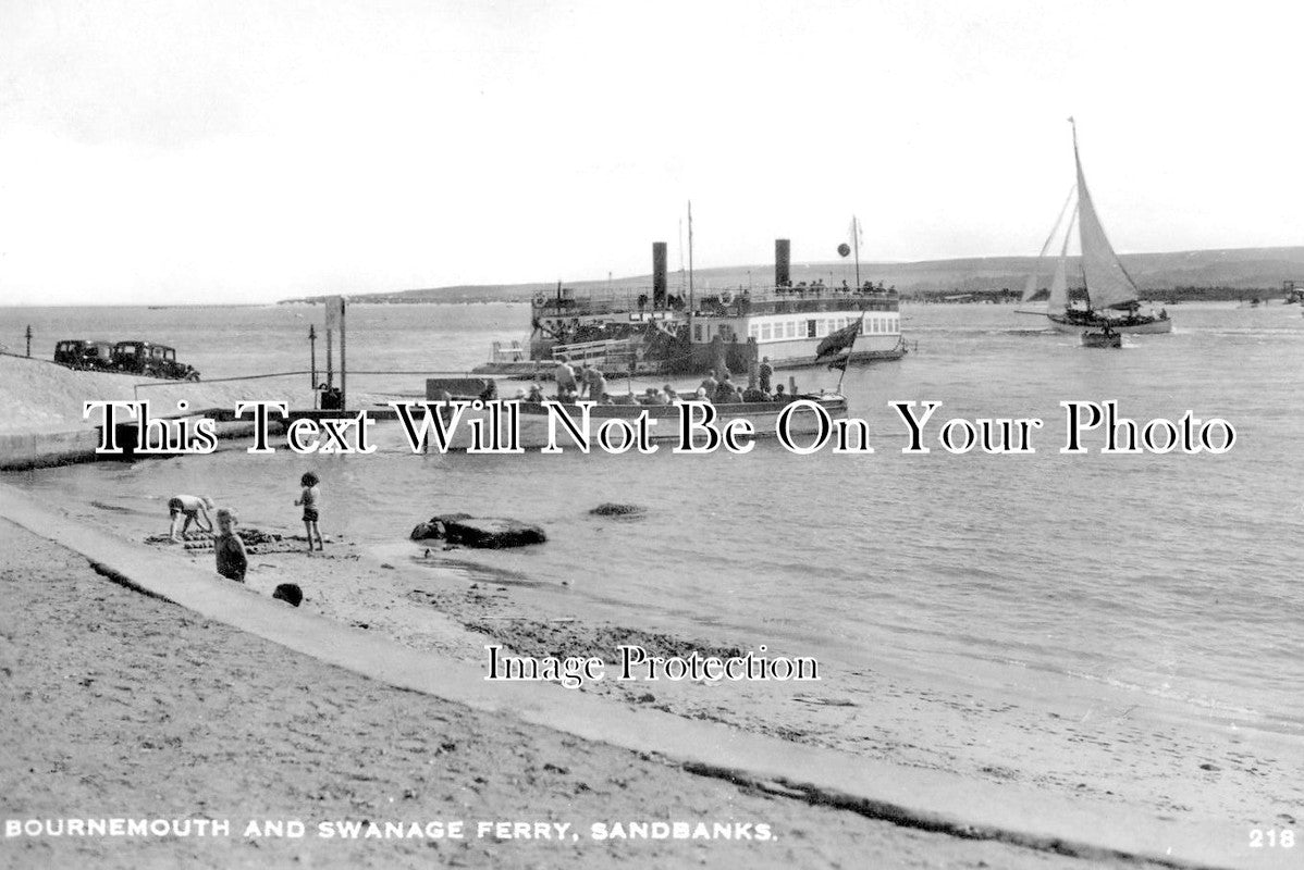 DO 1403 - Bournemouth & Swanage Steam Ferry, Sandbanks, Dorset