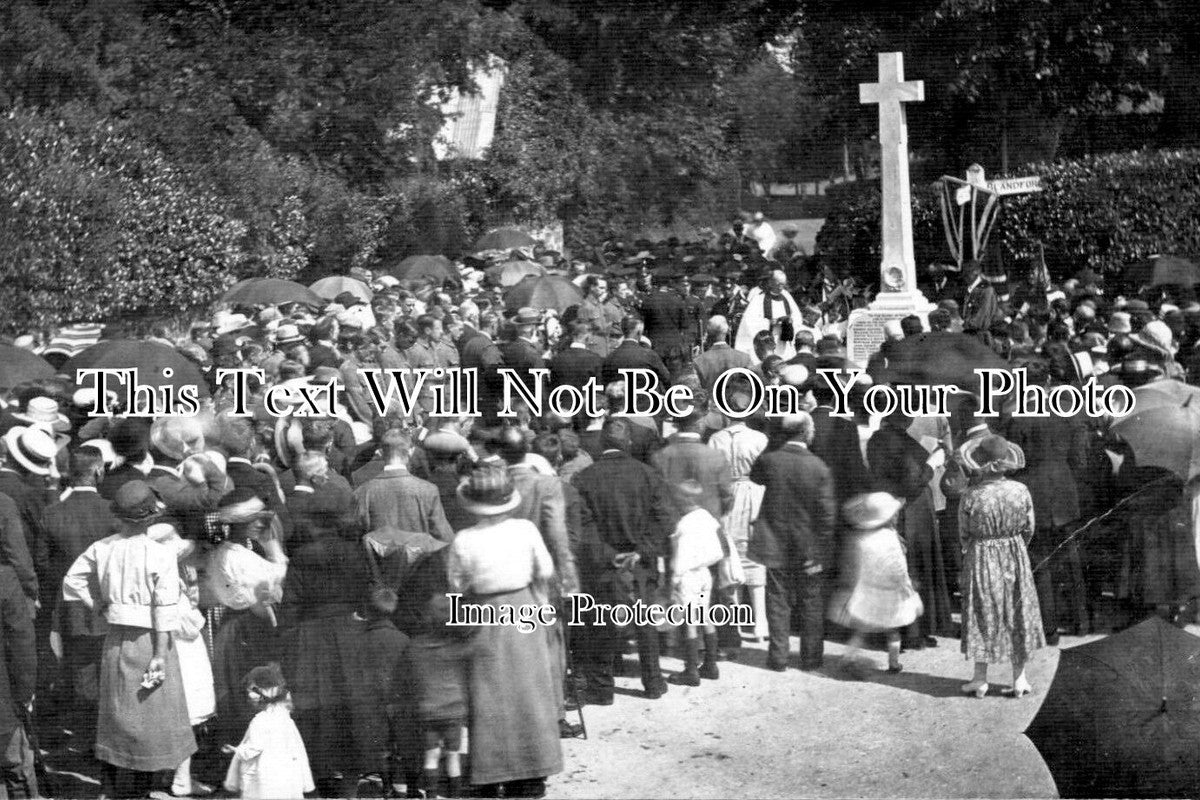 DO 1409 - Cann War Memorial Ceremony, Dorset