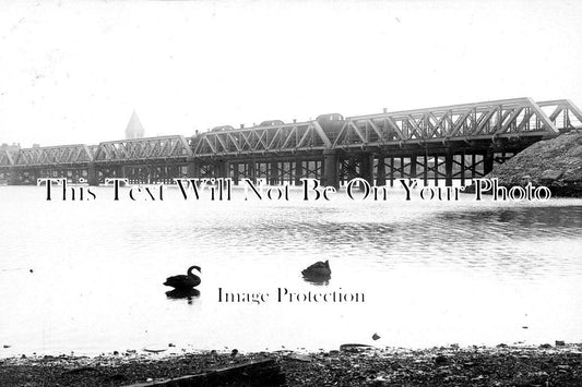 DO 1410 - Tessting New Backwater Railway Viaduct, Weymouth, Dorset c1909