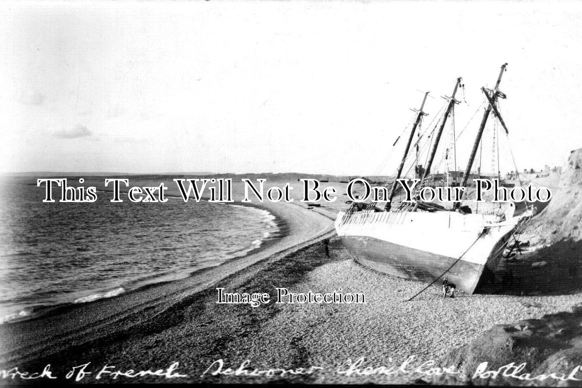 DO 1419 - French Schooner Shipwreck, Chesil Cove, Portland, Dorset