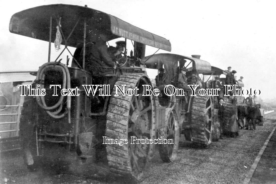 DO 1421 - J C Nutt Traction Engine, Boscombe, Dorset