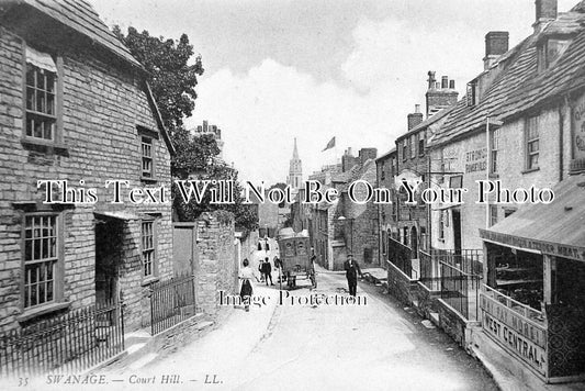 DO 1422 - Court Hill, Swanage, Dorset c1907