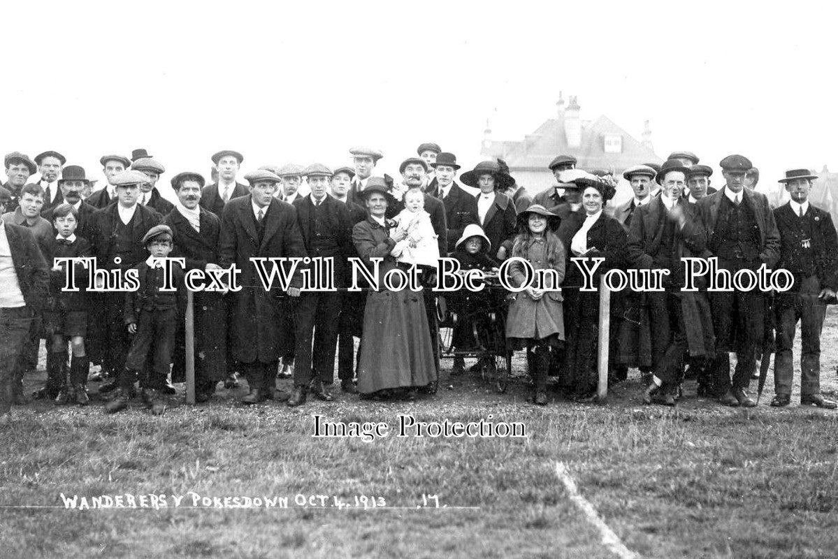 DO 1447 - Wanderers v Pokesdown, Bournemouth, Dorset 1913