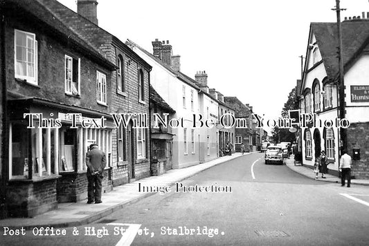 DO 1523 - Post Office & High Street, Stalbridge, Dorset