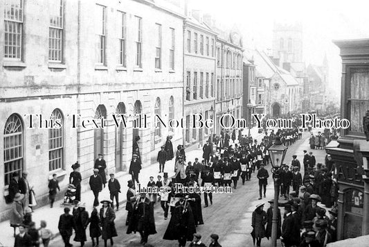 DO 1579 - Procession Of Freemasons, Dorchester, Dorset