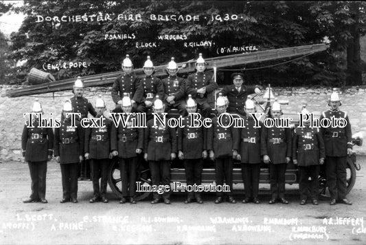 DO 160 - Dorchester Fire Brigade, Dorset 1930